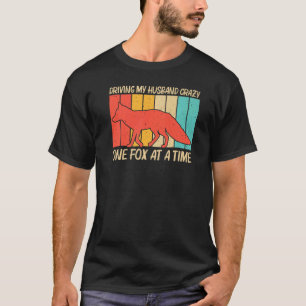 Cute Fox voor vrouwen Mam Vulpine Fox Wilde Dier T-shirt