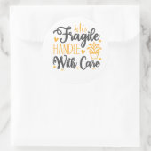 Cute FRAGILE Handle With Care Labels | Aesthetic (Tas)