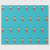 Cute Frankenstein Cadeaupapier (Vlak)