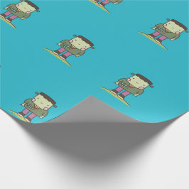 Cute Frankenstein Cadeaupapier