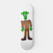 Cute Frankenstein Design Skateboard (Voorkant)
