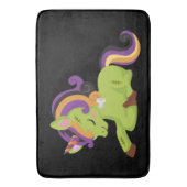 Cute Frankenstein Unicorn Halloween Badmat (Voorkant Verticaal)