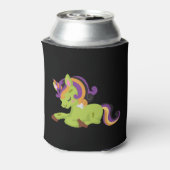 Cute Frankenstein Unicorn Halloween Blikjeskoeler (Blikje Achterkant)