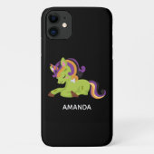 Cute Frankenstein Unicorn Halloween Drawing Case-Mate iPhone Case (Achterkant)
