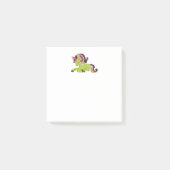 Cute Frankenstein Unicorn Halloween Drawing Post-it® Notes (Voorkant)