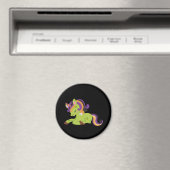Cute Frankenstein Unicorn Halloween Magnet (Insitu (Vaatwasser))