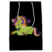 Cute Frankenstein Unicorn Halloween Medium Cadeauzakje (Voorkant)