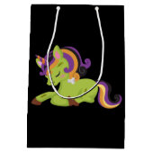 Cute Frankenstein Unicorn Halloween Medium Cadeauzakje (Achterkant)