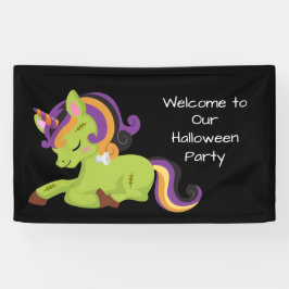 Cute Frankenstein Unicorn Halloween Party Spandoek