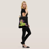 Cute Frankenstein Unicorn Halloween Tote Bag (Op model)