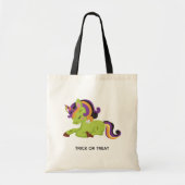 Cute Frankenstein Unicorn Halloween Tote Bag (Voorkant)