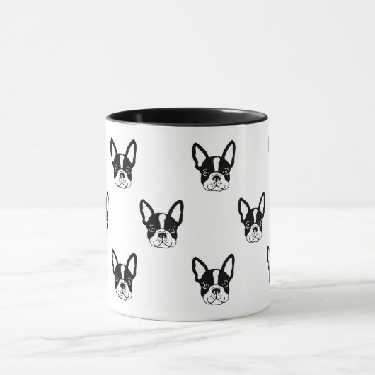 Cute franse buldog mok (Midden)