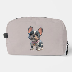 Cute Franse Bulldog Toilettas Toilettasje