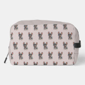 Cute Franse Bulldog Toilettas Toilettasje (Achterkant)