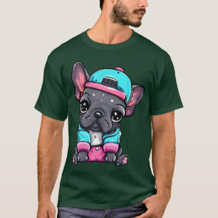 Cute Franse Puppy cadeau T-shirt