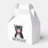 Cute French bulldog Bedankdoosjes (Achterkant)