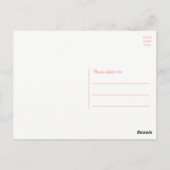 Cute French Bulldog Bedankt Frenchie Puppy Dog Briefkaart (Achterkant)