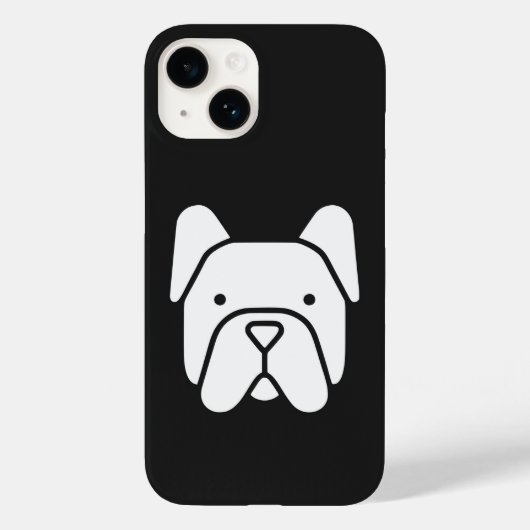 Cute French Bulldog Case-Mate iPhone Case (Achterkant)