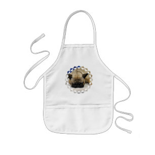 Cute French Bulldog Children's Apron Kinder Schort
