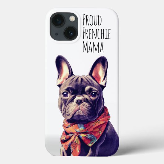 Cute French Bulldog Custom Hoesje-Mate Case-Mate iPhone Case (Achterkant)