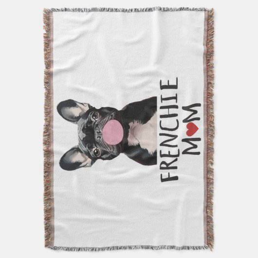 Cute French bulldog Deken (Voorkant Verticaal)