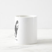 Cute French Bulldog Dog Face Koffiemok (Center)