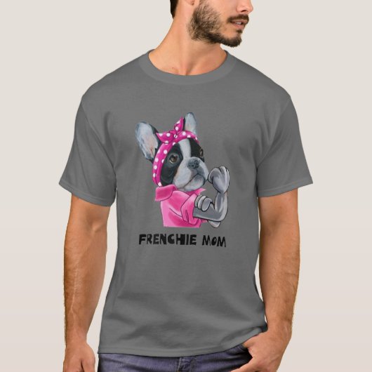 Cute French Bulldog Dog Frenchie Ma Frenchie Dog T-shirt (Voorkant)