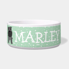 Cute French Bulldog Dog Name Bowl Voerbakje