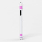 Cute French Bulldog Face Pink Blue Dogaholic Case-Mate iPhone Case (Achterkant/rechts)