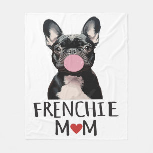 Cute French bulldog Fleece Deken