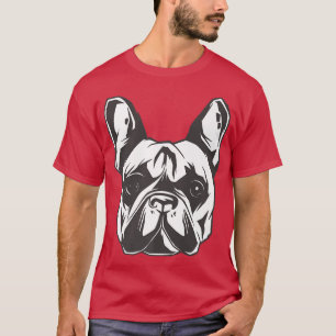 Cute French Bulldog Frenchie Hondenliefhebber Dog T-shirt