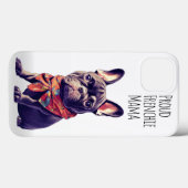 Cute French Bulldog Gepersonaliseerd Cute Case-Mate iPhone Case (Achterkant (horizontaal))