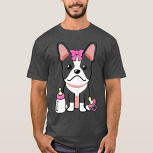 Cute French Bulldog is een Ba T-shirt