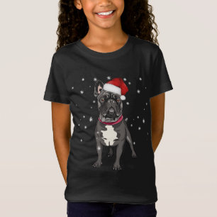 Cute French Bulldog Kerstkerstkerstmis T-shirt