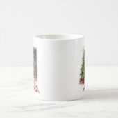 Cute French Bulldog kerstMok Koffiemok (Center)