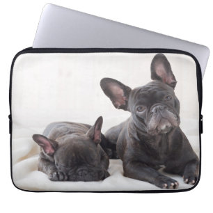 Cute French Bulldog Laptop Sleeve