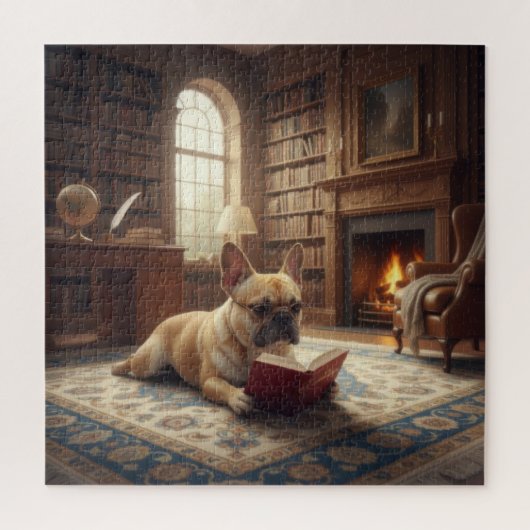 Cute French Bulldog Legpuzzel (Verticaal)