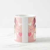 Cute French Bulldog Love Mug Koffiemok (Center)