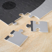 Cute French Bulldog met Persoonlijke naam Legpuzzel (Zijkant)