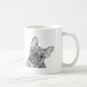Cute French Bulldog mok by Tracy Stone