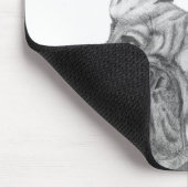 Cute French Bulldog mousemat Muismat (Hoek)