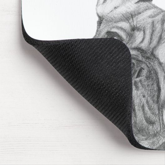 Cute French Bulldog mousemat Muismat (Hoek)