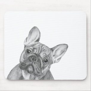 Cute French Bulldog mousemat Muismat