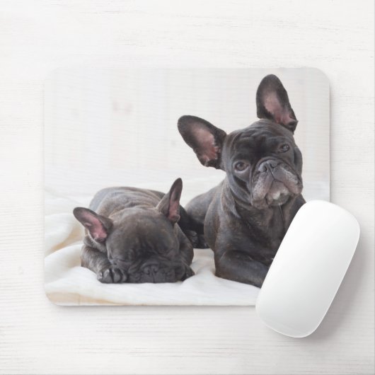 Cute French Bulldog Muismat (Met muis)