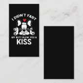 Cute French Bulldog Owner Frenchie Dog Love Visitekaartje (Voorkant / Achterkant)