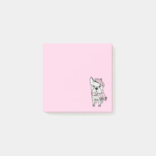 Cute French Bulldog Post-it® Notes