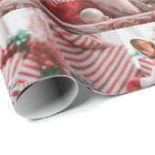 Cute French Bulldog Post Kaart Cadeaupapier (Rol Hoek)