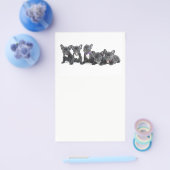 Cute French Bulldog Puppies Flyer (Enkel)