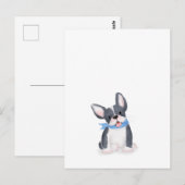 Cute French bulldog puppy briefkaart (Voorkant / Achterkant)