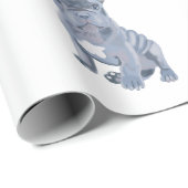 Cute French Bulldog Puppy Cadeaupapier (Rol Hoek)